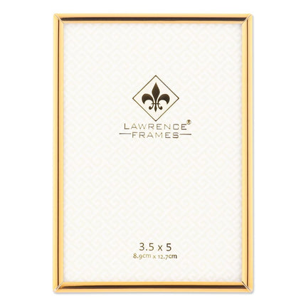 Lawrence Frames 3.5W x 5-Inch H Simply Gold Metal 