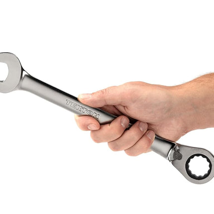 TEKTON 15/16 Inch Reversible 12-Point Ratcheting Combination Wrench | WRC23324