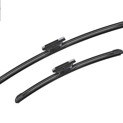 Bosch Wiper Blade Aerotwin A012S, Length: 500mm/360mm − Set of Front Wiper Blades - Only for Left-Hand Drive (EU)
