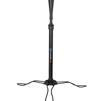 Champro Sports Pro-Grade Folding Batting Tee, Adjustable Height from 30" to 45", Black,