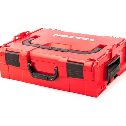 TEKTON Stacking Tool Box (L-BOXX 2) with 8-Cavity Parts Tray and Lid Insert | OLB91002