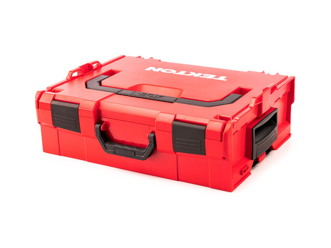 TEKTON Stacking Tool Box (L-BOXX 2) with 8-Cavity Parts Tray and Lid Insert | OLB91002