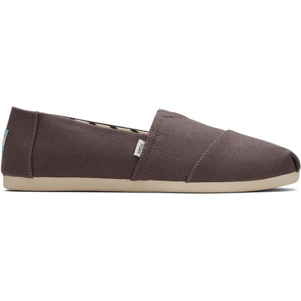 TOMS Men's Alpargata Loafer Flat, Grey, 8.5 UK