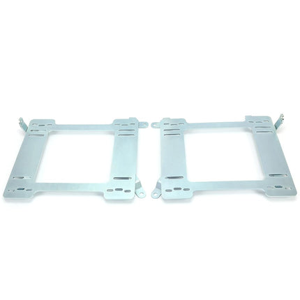 ALMULOO Seat Mount Bracket Compatible with 1992-1999 BMW 3 Series E36 Coupe Replacement Driver and Passager Side Steel Zinc-Plated Silvery