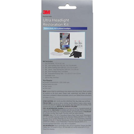 3M Ultra Headlight Restoration Kit -39195