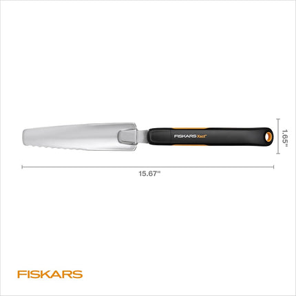 Fiskars 315540-1001 Xact Garden Hand Weeder, Black/Silver, US import