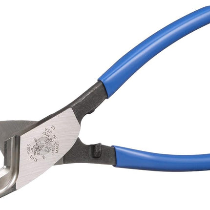 Klein Tools 63030 Cable Cutter, Made in USA, Coaxial Cable Cutter Cuts Up to 1-Inch Aluminum and Copper Coaxial Cable with One-Hand Shearing