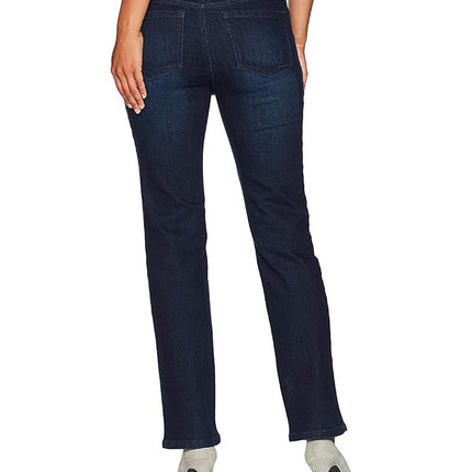 Gloria Vanderbilt womensP000005045Amanda Classic Tapered Jean Solid Jeans - Blue - 6