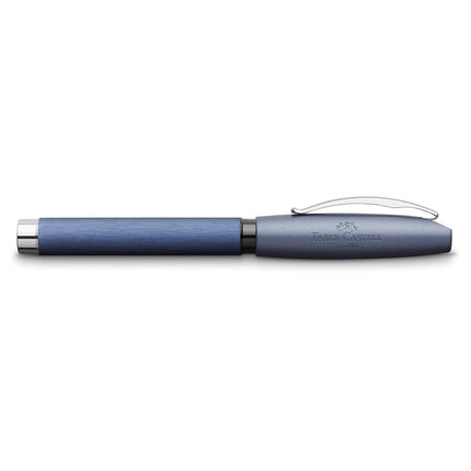 Faber-Castell Essentio 148443 Fountain Pen Nib B Aluminium Blue