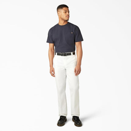 Dickies Men's Original 874 Work Pants, White, 28W x 32L