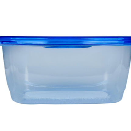 Glad GladWare Deep Dish Food Storage Containers Lock Tight Seal, BPA Free Large Rectangle Plastic Containers Hold Up to 64 Ounces of Food, 3 Count Set | Includes 3 Containers and Lids