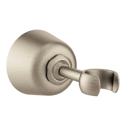 Moen 114348BN Wall Mounted Handheld Shower Bracket Kit, Brushed Nickel