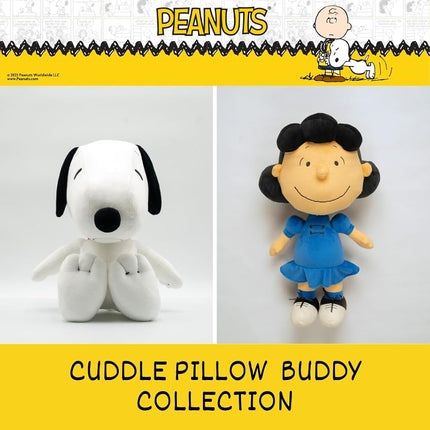 Collectibles Peanuts Lucy Bedding Super Soft Plush Decorative Throw Cuddle Pillow, (Officially Licensed Product) By Franco