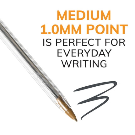 BICMS11BE - BIC Cristal Xtra Smooth Stick Ballpoint Pen by BIC