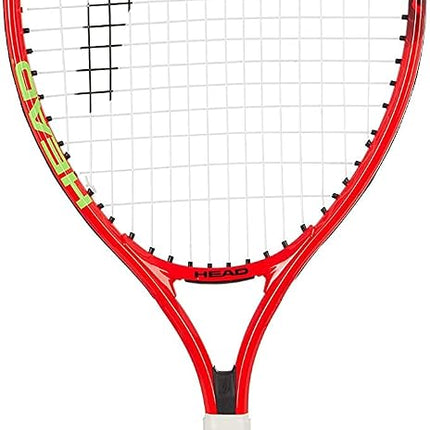 HEAD Speed Kids Tennis Racquet - Beginners Pre-Strung Head Light Balance Jr Racket - 21 Inch, Red