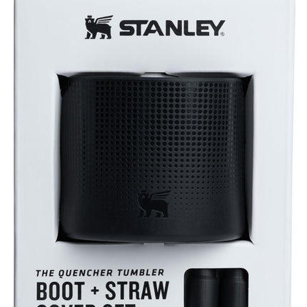 Stanley Quencher Boot 400ml + Black Straw Cover 2.