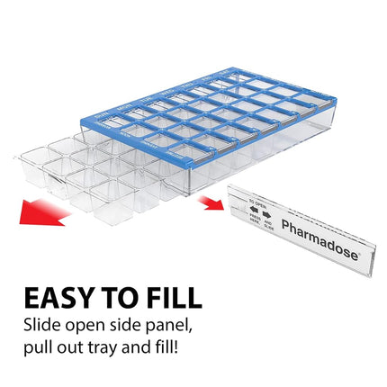 Ezy Dose Pharmadose 4-Times-A-Day Weekly (7-Day) Pill Reminder