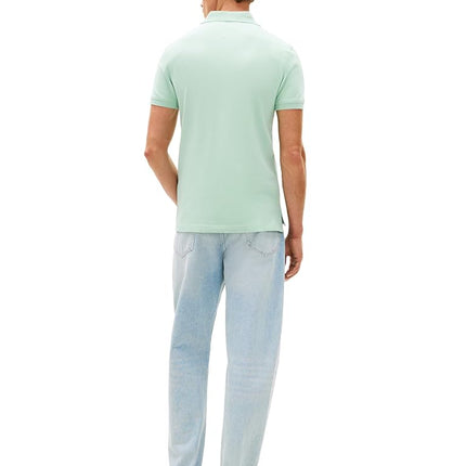 Tommy Hilfiger Men's Slim Fit Short Sleeve Stretch Polo Shirt, L