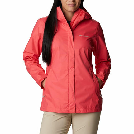 Columbia Women's Arcadia II Jacket, Red Hibiscus, X-Small