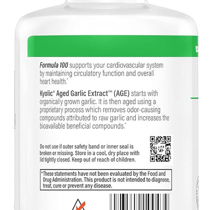 Kyolic #100 Kyolic Formula 300 Cap