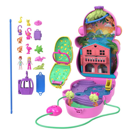 Polly Pocket Affenmama und Baby