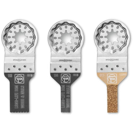 FEIN 35222967090 Starlock Mini Cut Combo Set 3piec
