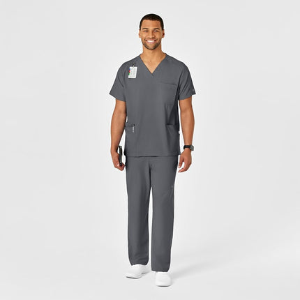 WonderWink Multi-Cargo Pant, Pewter, X-Large