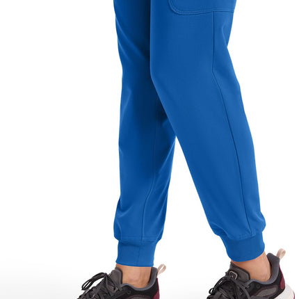 Dickies Dynamix DK185 Pantalón Jogger para Mujer, Tiro Natural, Pierna Cónica, Royal, Mediano