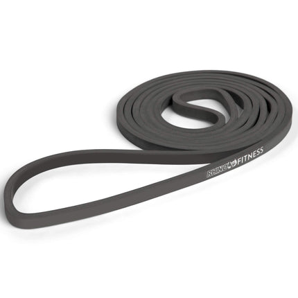 Banda de entrenamiento elástica Champion Sports, (gris), resistencia extraligera: 2-6 lbs