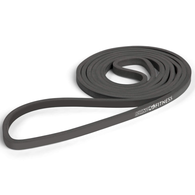 Banda de entrenamiento elástica Champion Sports, (gris), resistencia extraligera: 2-6 lbs