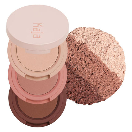 Kaja Beauty Bento Bouncy Eyeshadow Trio - Sandy Br