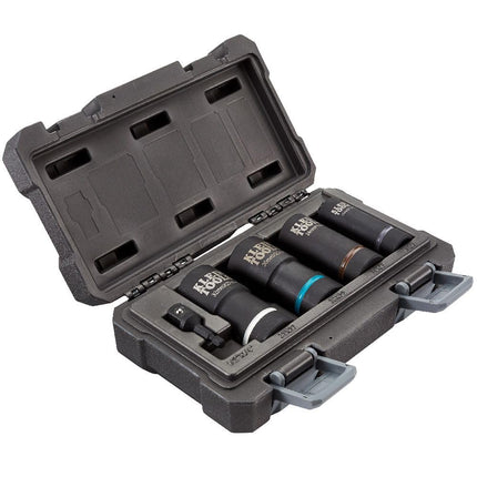 Klein Tools 66050E Metric Socket Set, Impact with 