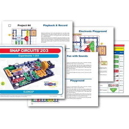 Snap Circuits 203 - CM200 - Electronics Discovery Kit