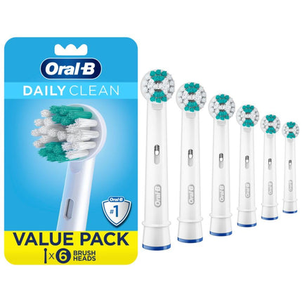 Oral-B Daily Clean Replacement Brush Heads for an 