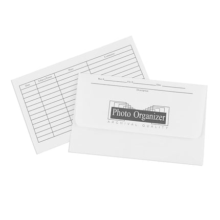 Lineco, Photo File Envelopes 4X6 Inch, Acid-Free, 