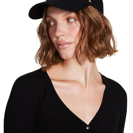 Steve Madden Women's Possesion Baseball Cap, Black, One Size