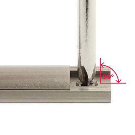 Defender Security U 10306 Prime Line Slide Bolt, 4 in, Solid, Brass, 4 Inches