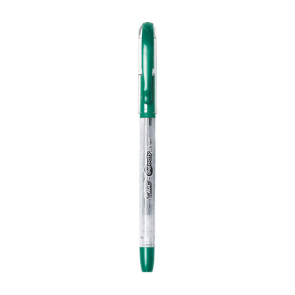 Bolígrafos de gel BIC Gel-ocity Smooth Stick, punta fina de 0.5 mm, tinta surtida (paquete de 8)