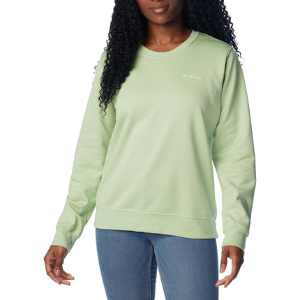 Columbia Women's Trek Graphic Crew, Sage Leaf, Large