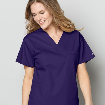 WonderWink 100XGRAP3XL WonderWORK Unisex V-Neck To