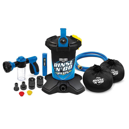 Unger Professional Rinse ‘n’ Go Spotless Car Washing System with Deionization Filter, Auto Cleaning Supplies for Deionized Water with Streak-Free Results, Great for Boats, Cars, RVs, and Solar Panels