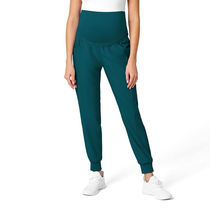WonderWink Women's Maternity Jogger Pant, Caribbea
