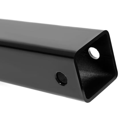 ALMULOO Soporte universal ajustable de guardabarros de repuesto para 1406-6A par de soportes de montaje de medios guardabarros de acero con recubrimiento en polvo pintado de negro