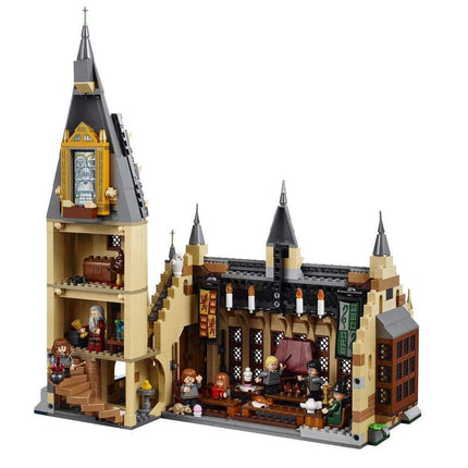 LEGO 75954 Harry Potter Hogwarts Great Hall Building Kit - 878 Pieces