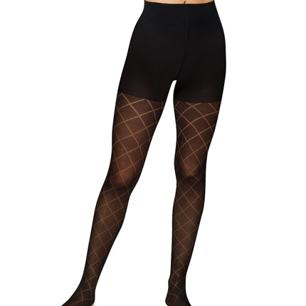 Hanes Women's EcoSmart Diamond Outline Controltop 