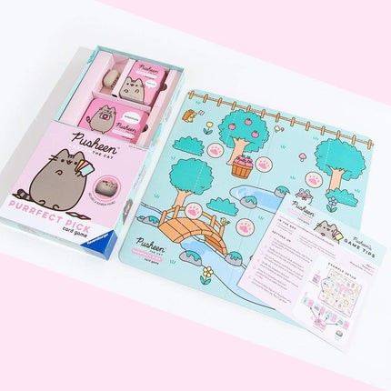 Ravensburger Sinoeem Pusheen Purrfect Pick: un juego familiar para amantes de los gatos y fans de Pusheen a partir de 8 años