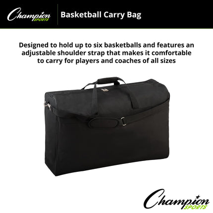 Champion Sports Deluxe Basketball Carrying Bag