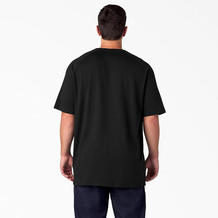 Dickies Men's Short Sleeve Performance Cooling Tee, Black, 3X-Large Big Tall