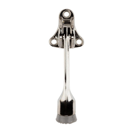 National Hardware N184-275 V238 Kickdown Door Stop in Chrome,4 Inch