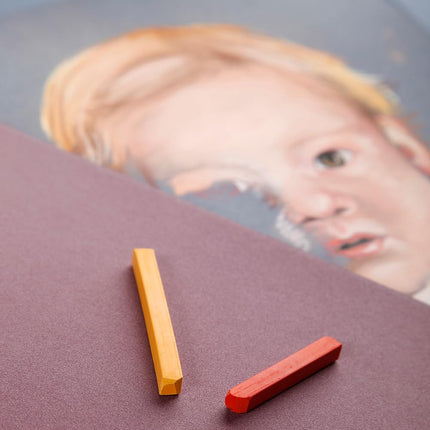 Clairefontaine - Ref 96110C - Pastelmat Pastel Card Pad No.4 (12 Sheets) - 360gsm Card - 18 x 24cm - Assorted Colours - Specially Formulated For Use With Pastels